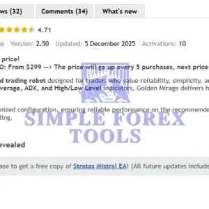 Golden Mirage MT5 EA - MQL5 Review-simple-forex-tools