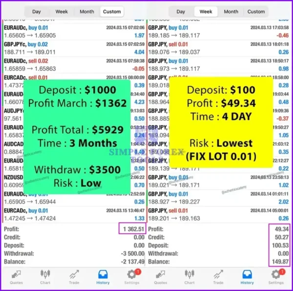 Orion Gold Scalper EA MT4 - Result 2-simple-forex-tools