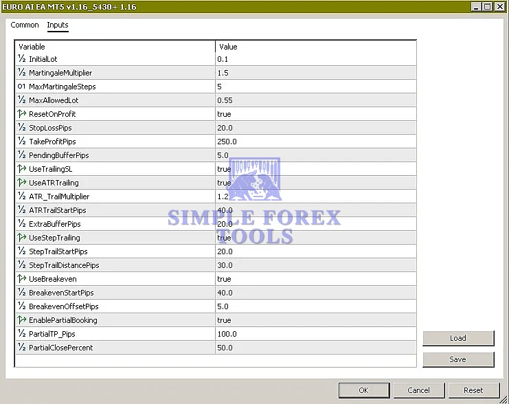 Euro AI EA MT5 Review 3