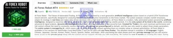 AI Forex Robot EA MT4 MQL5 Review-simple-forex-tools