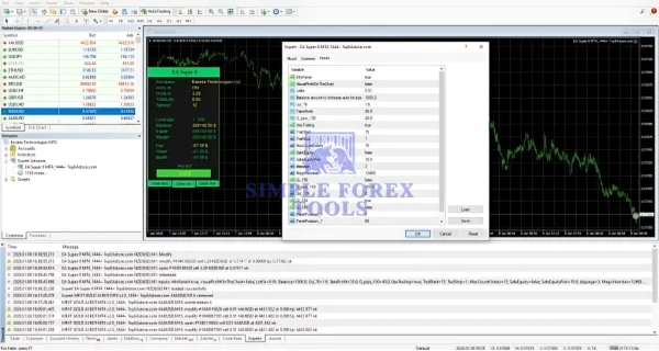 EA Super 8 MT4 Review-simple-forex-tools