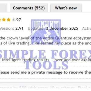 Quantum Queen MT5 V2.6 - MYFXbook +1,199.55% Gain | MQL5 1 384.02% Growth | Advanced Gold (XAUUSD) Grid EA for MT5 - Image 2