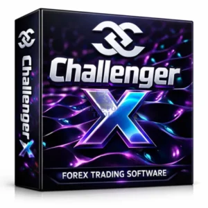 Challenger X MT4 EA v1.1 - Best EA Robot for MT4 with SetFiles Challenger X MT4 Logo-simple-forex-tools