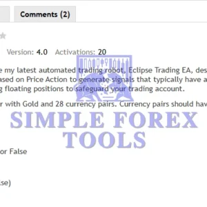 Eclipse Trading EA MT4 V4.0 - Low Drawdown Gold & Forex Scalping Robot | MYFXBook +42% | Unlimited Use Eclipse Trading MT4 MQL5 Review-simple-forex-tools