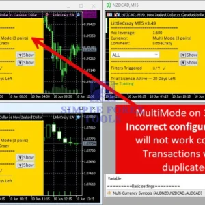 LittleCrazy MT5 EA - MYFXBook +355524% Income | LifeTime Update LittleCrazy MT5 EA Review 3-simple-forex-tools
