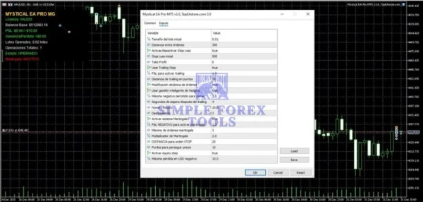 Mystical EA Pro MT5 Review 2-simple-forex-tools