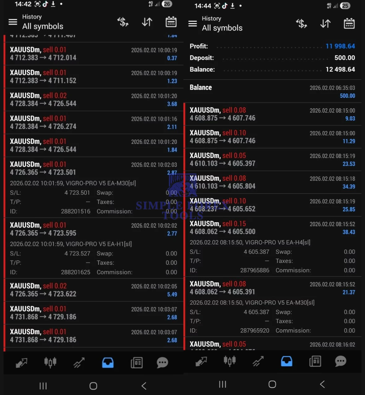 VIGRO PRO V5 EA MT4 - Intelligent Gold Scalping Automation for XAUUSD VIGRO PRO V5 EA MT4 Review-simple-forex-tools