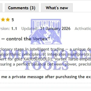 Vortex Turbo EA MT4 V2.65 - MYFXBook +199.08% Gain Vortex Turbo EA MT4 V2.65 - MYFXBook +199.08% Gain - Image 2