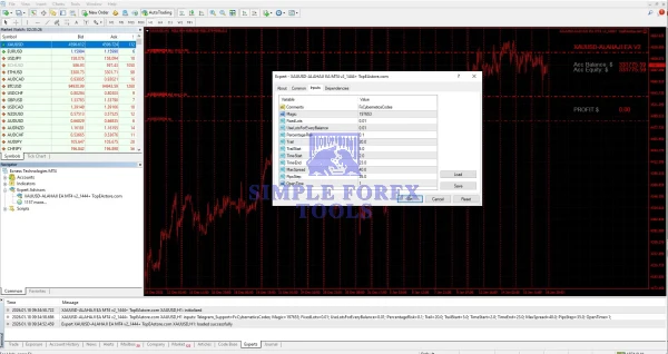 XAUUSD-ALAHAJI EA MT4 Review 1-simple-forex-tools