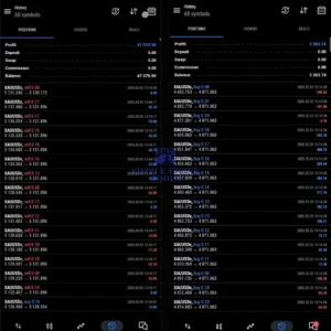 BTX VERSION EA MT5 gold trading results on MetaTrader 5