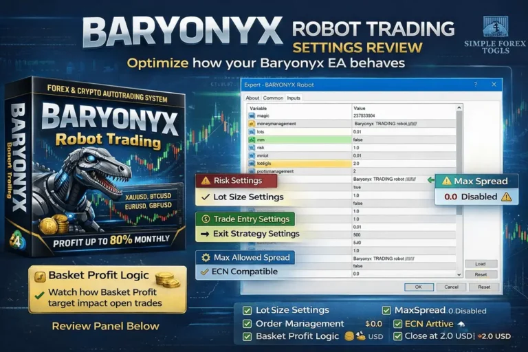 Baryonyx Robot Trading MT4 Setting Review (1)