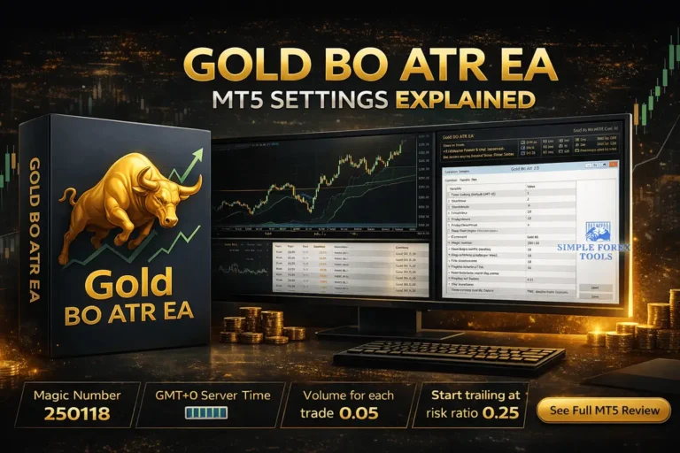 Gold BO ATR EA MT5 Setting Review 2