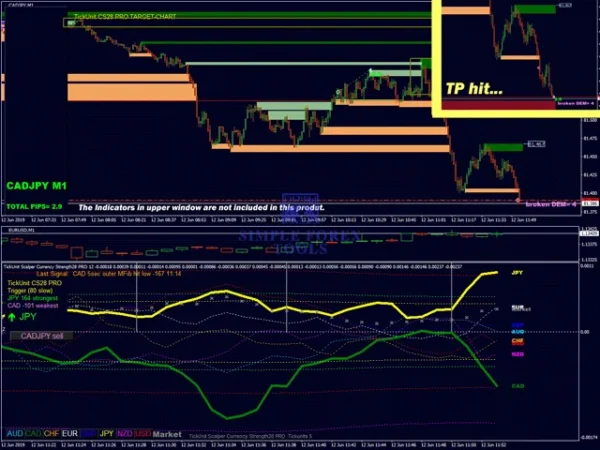 TickUnit Scalper Currency Strength28 PRO MT4 - Unlimited TickUnit Scalper Currency Strength28 PRO Review 6-6