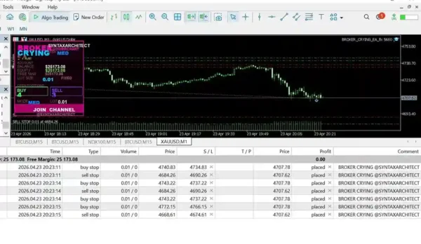 Broker Crying EA MT5 Review 1