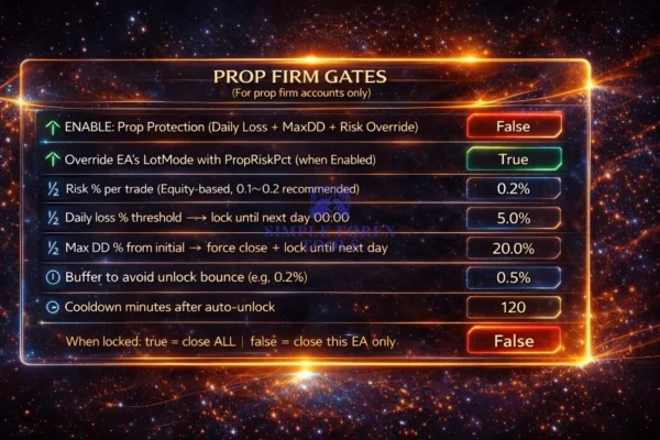 Gold Wave EA MT5 Prop Firm Gates