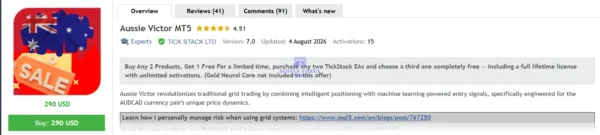 Aussie Victor MT5 MQL5 Review
